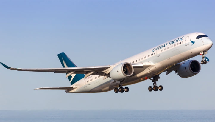 Cathay Pacific operates a fleet of more than 150 aircraft, serving destinations across the US, Asia, Europe and Australia